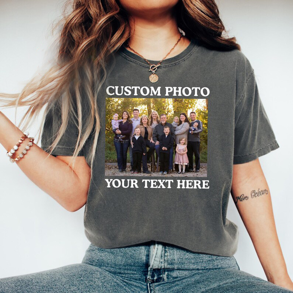 O Neck Female T Shirt Custom G - Women'S Fashion Graphic Tees บทวิจารณ์และราคา