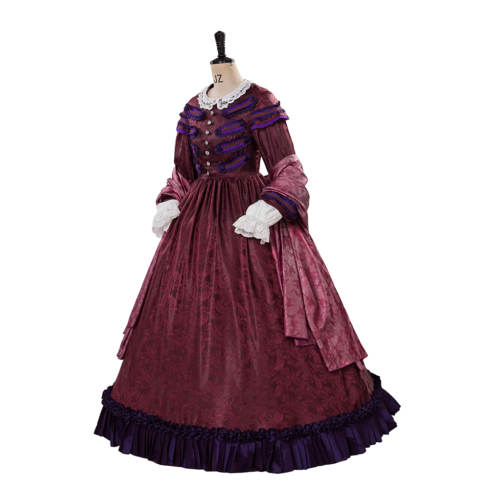 Movie Lincoln Cosplay Mary Tod - Women Fashion Gown บทวิจารณ์และราคา