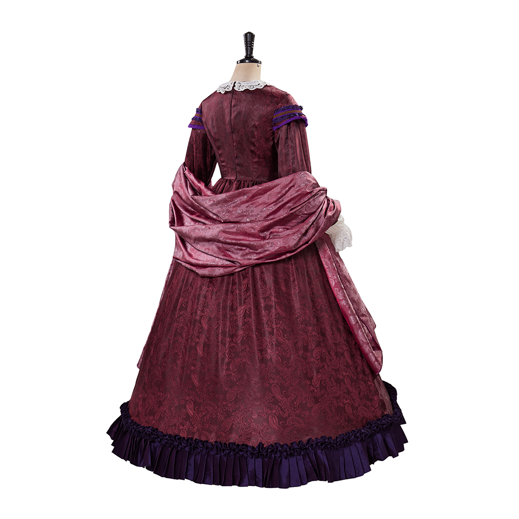 Movie Lincoln Cosplay Mary Tod - Women Fashion Gown บทวิจารณ์และราคา