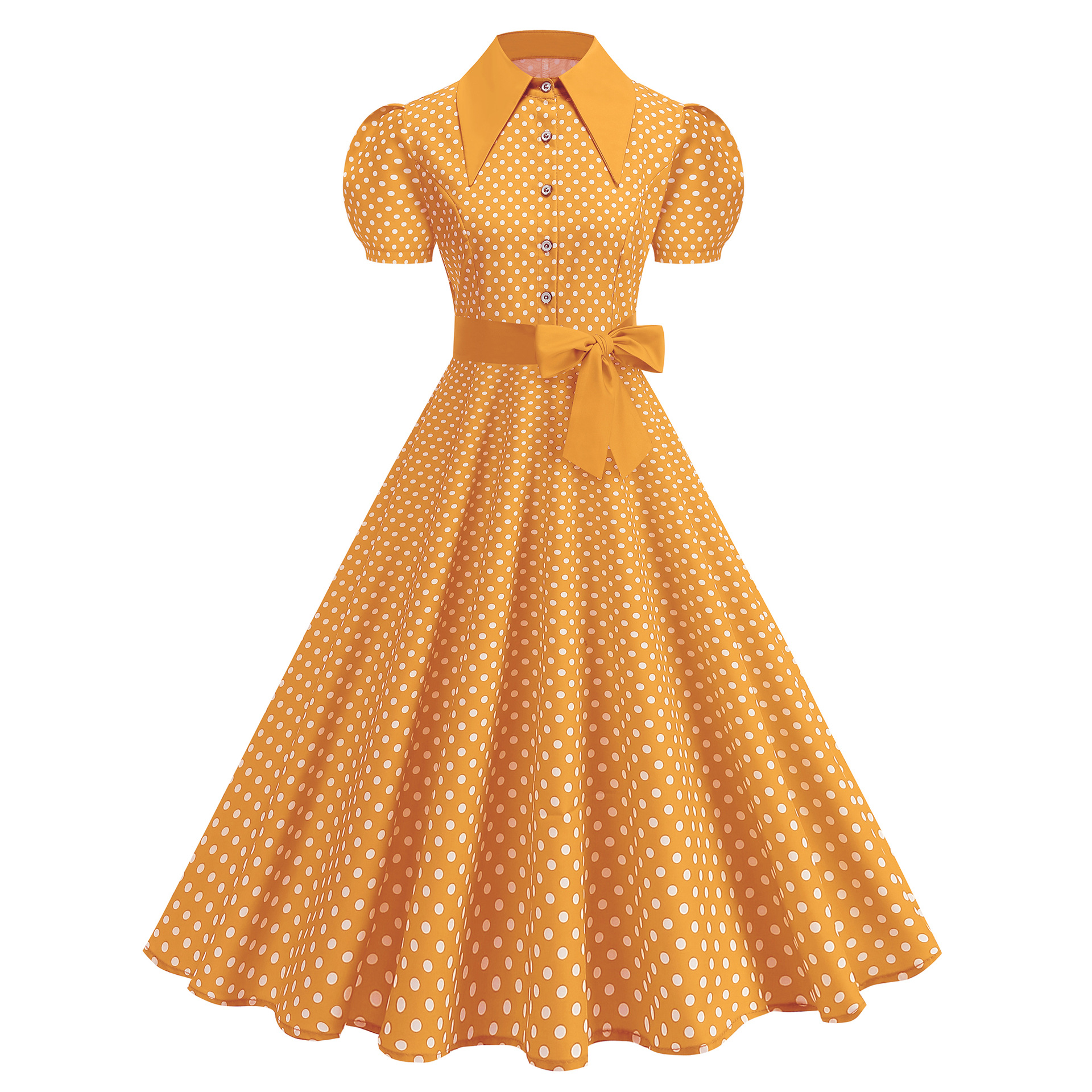Robe Pinup Elegant 1950s 60s R - Women'S Fashion Of The 60S บทวิจารณ์และราคา