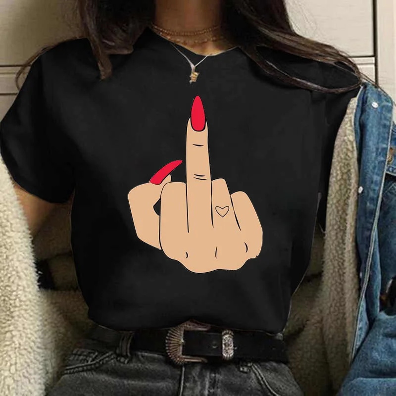 Cartoon Plus Size T-Shirt Wome - Women'S Fashion Graphic Tees บทวิจารณ์และราคา