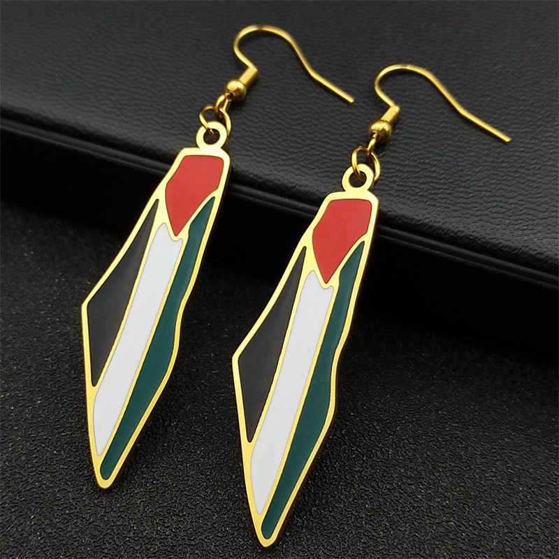 Arabic Enamel Palestine Map Ho - Women'S Fashion Guide บทวิจารณ์และราคา
