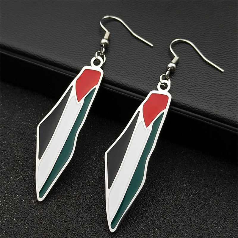 Arabic Enamel Palestine Map Ho - Women'S Fashion Guide บทวิจารณ์และราคา