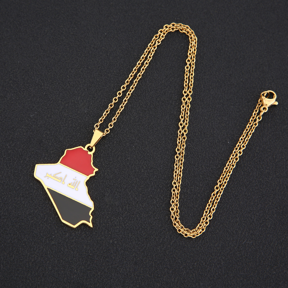 Republic Of Iraq Map Flag Pend - Women'S Fashion Guide บทวิจารณ์และราคา