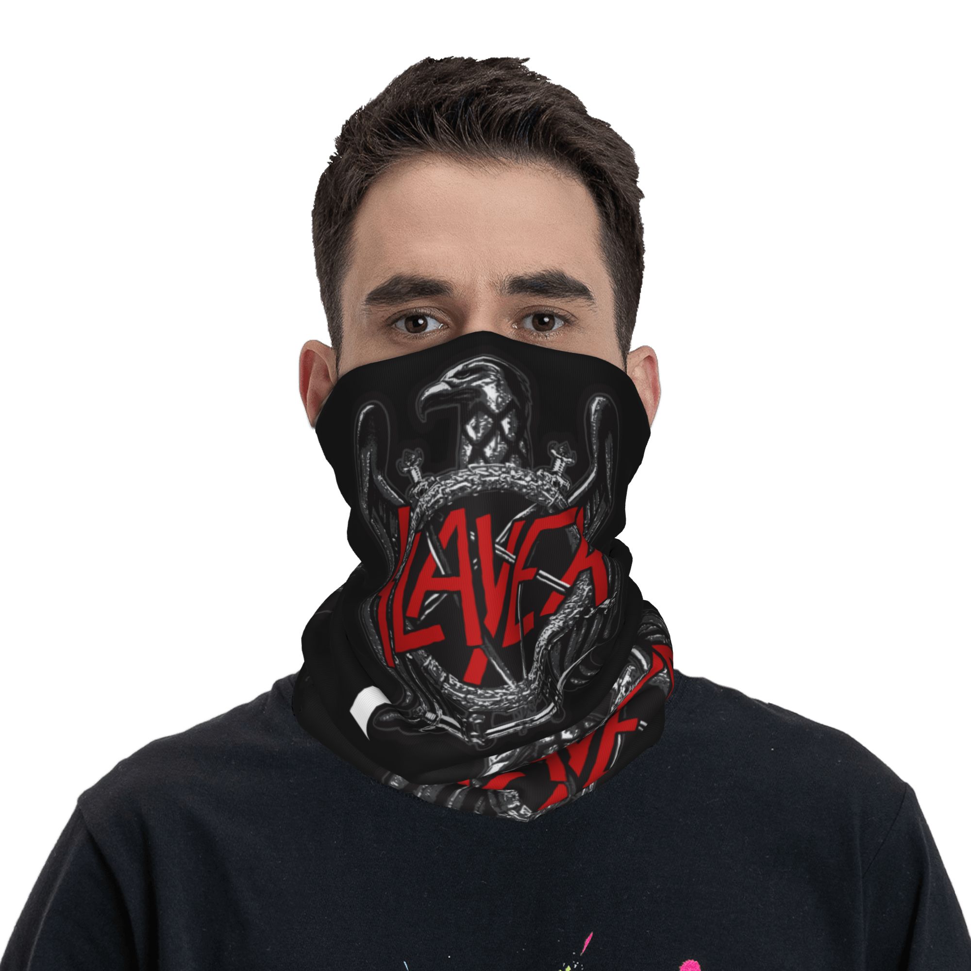 Custom Slayers Logo Bandana Ne - Women Fashion Logo บทวิจารณ์และราคา