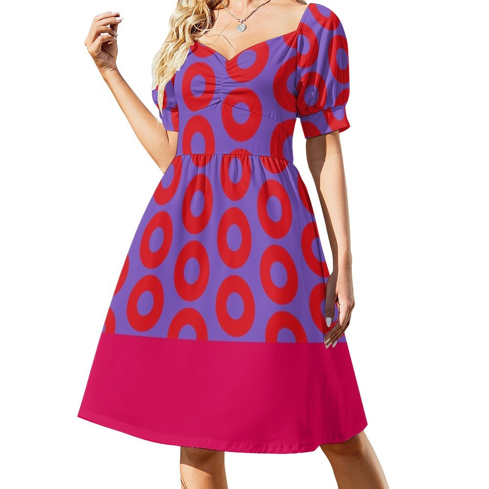 Phish-Fishman Donut Boho Chic  - Women Fashion Gown บทวิจารณ์และราคา