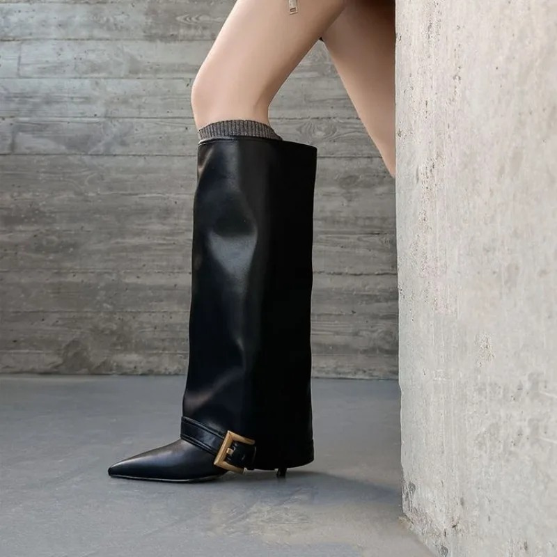 Women's Knee-high Boots Classi - Women'S Fashion Trousers บทวิจารณ์และราคา