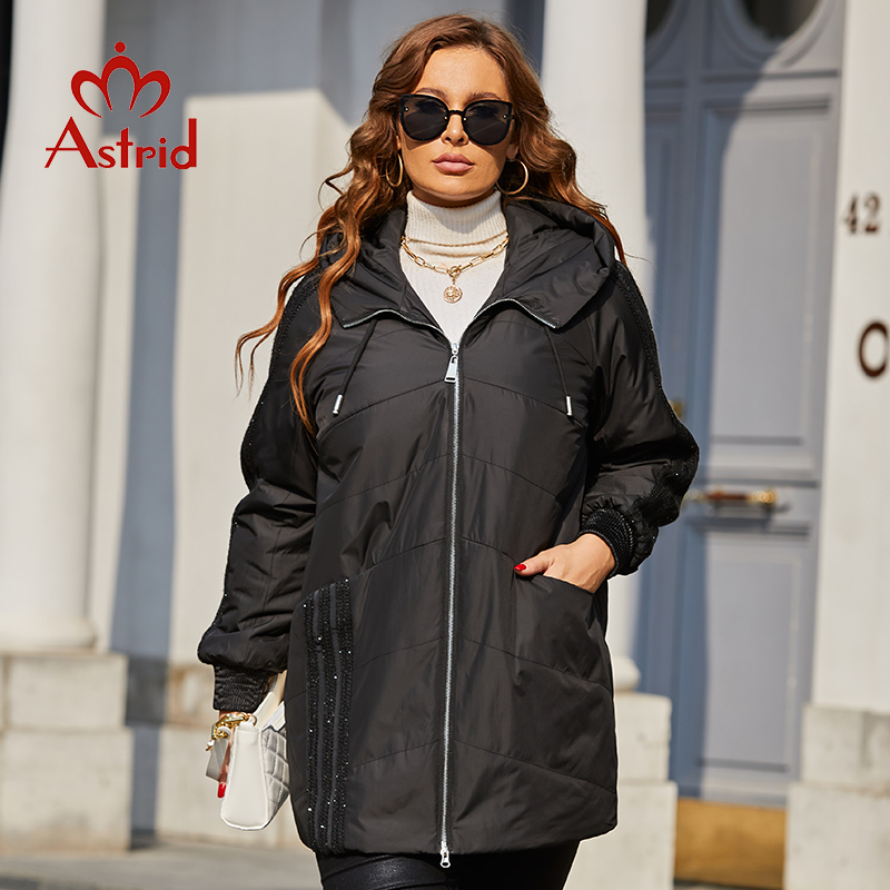 Astrid 2022 Spring Women's Par - Women'S Fashion Parka บทวิจารณ์และราคา