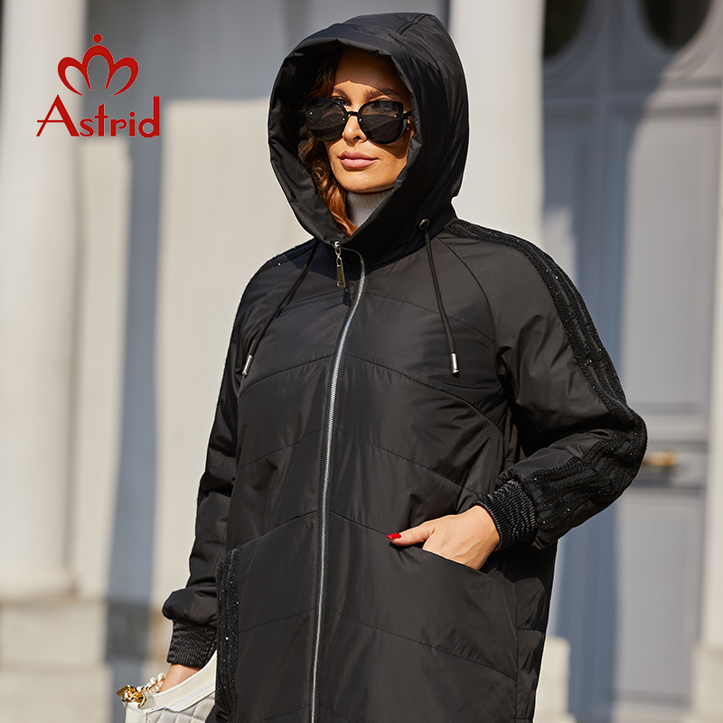 Astrid 2022 Spring Women's Par - Women'S Fashion Parka บทวิจารณ์และราคา