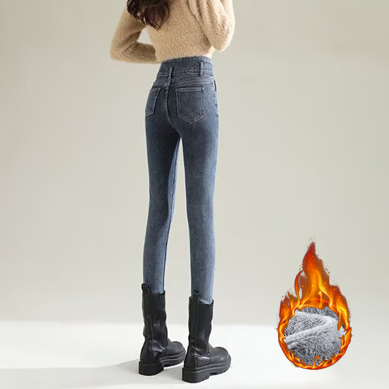Winter Lady Chic Plush Thermal - Women'S Fashion Trousers บทวิจารณ์และราคา