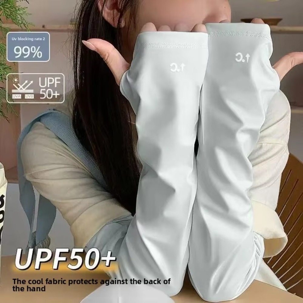 New Fashion Ice Silk Loose Sle - Women Fashion Gloves บทวิจารณ์และราคา