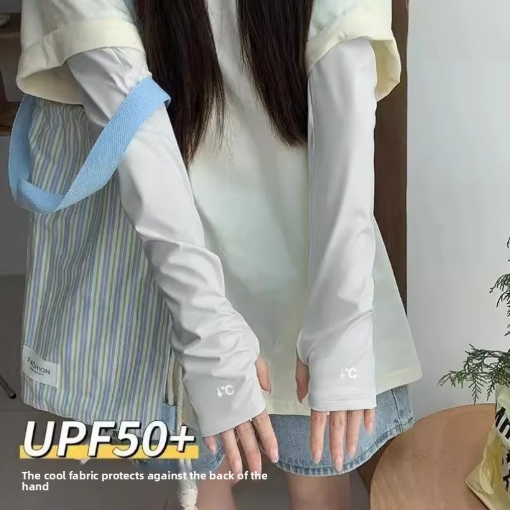 New Fashion Ice Silk Loose Sle - Women Fashion Gloves บทวิจารณ์และราคา