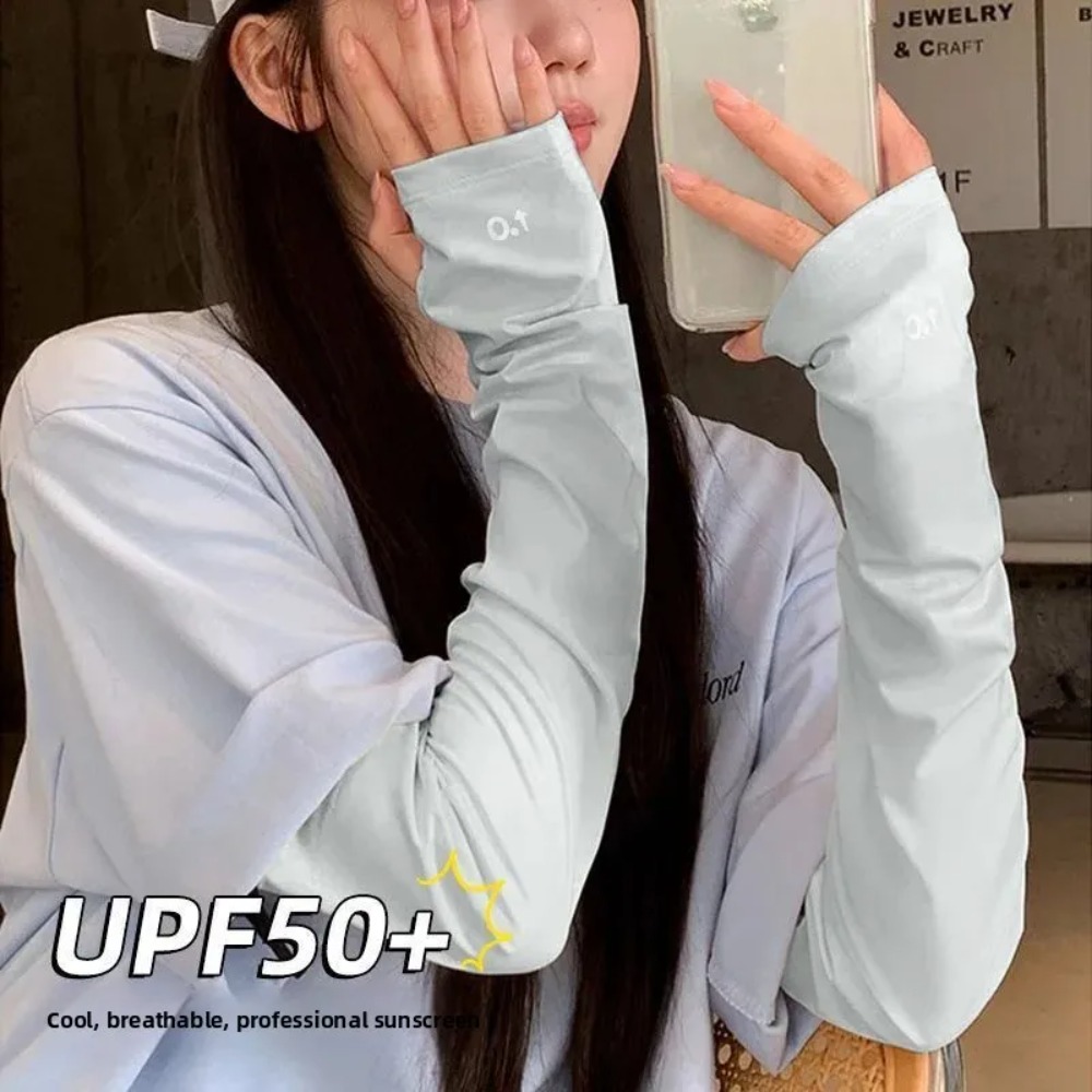 New Fashion Ice Silk Loose Sle - Women Fashion Gloves บทวิจารณ์และราคา