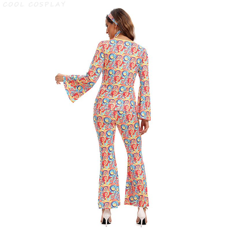 60s 70's Disco Costume for Wom - Women'S Fashion Of The 60S บทวิจารณ์และราคา