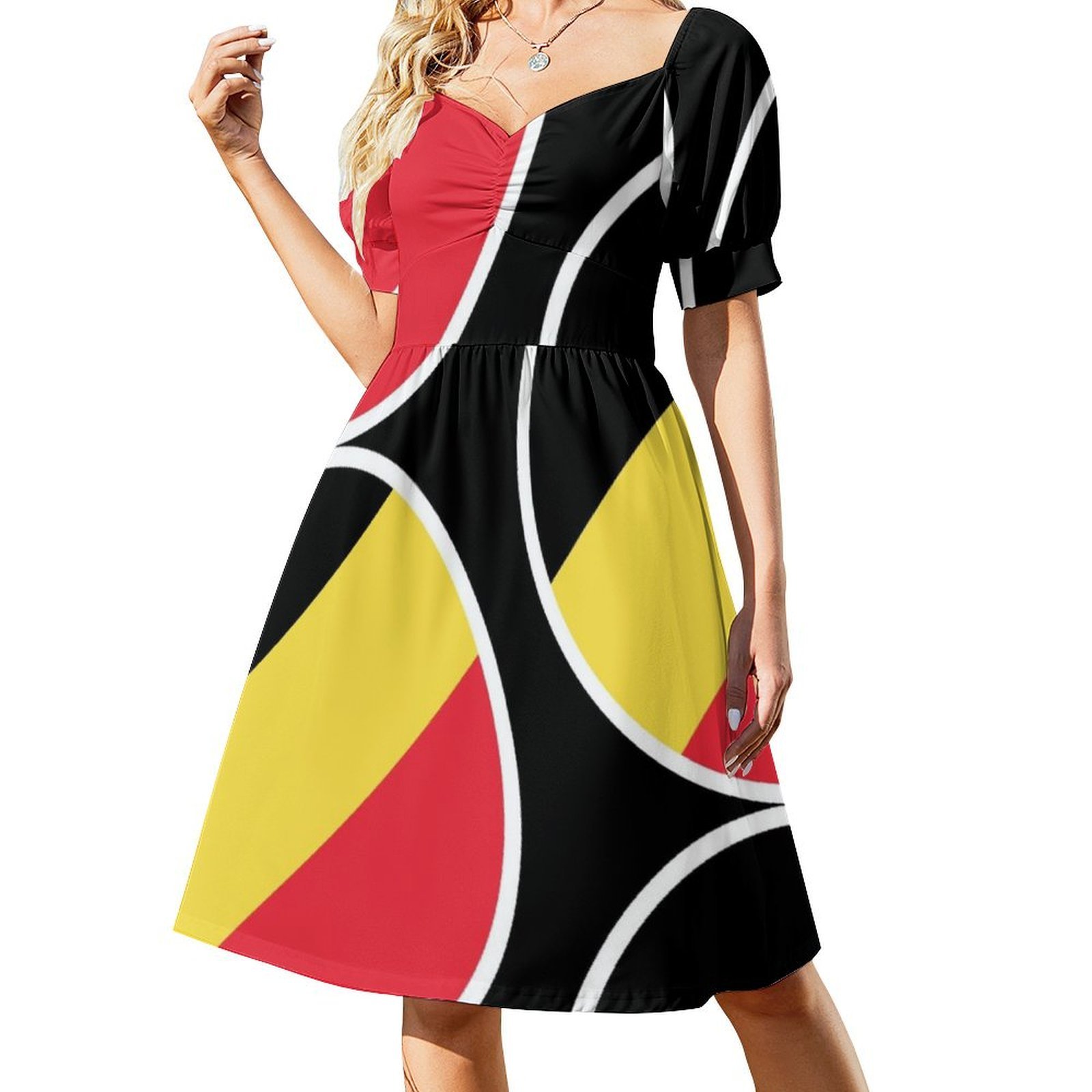 Belgian Flag Gifts Stickers &  - Women Fashion Gown บทวิจารณ์และราคา