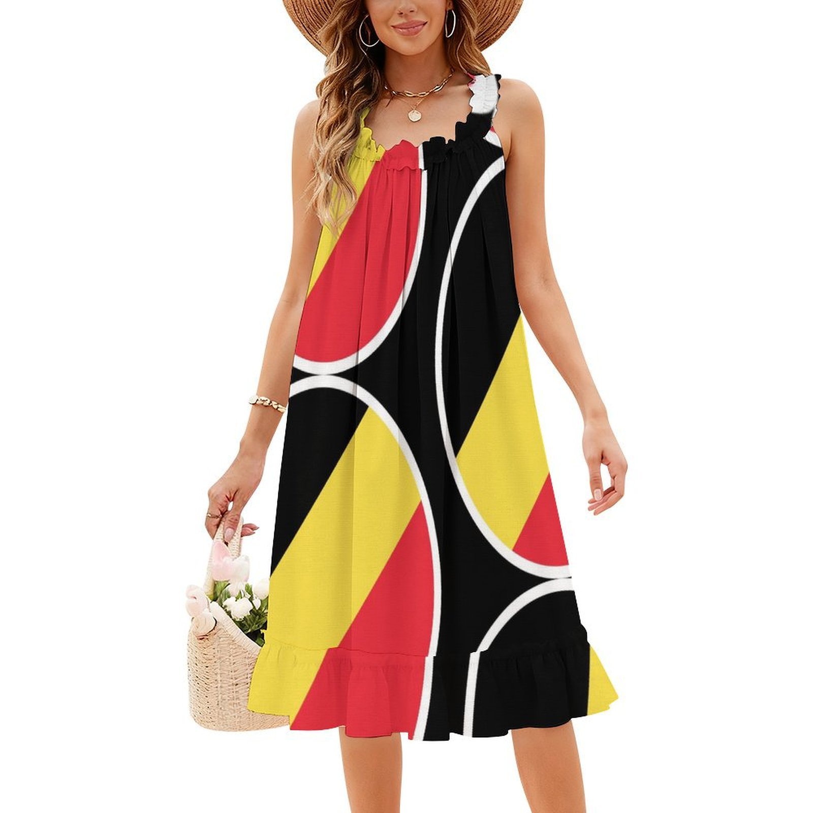 Belgian Flag Gifts Stickers &  - Women Fashion Gown บทวิจารณ์และราคา