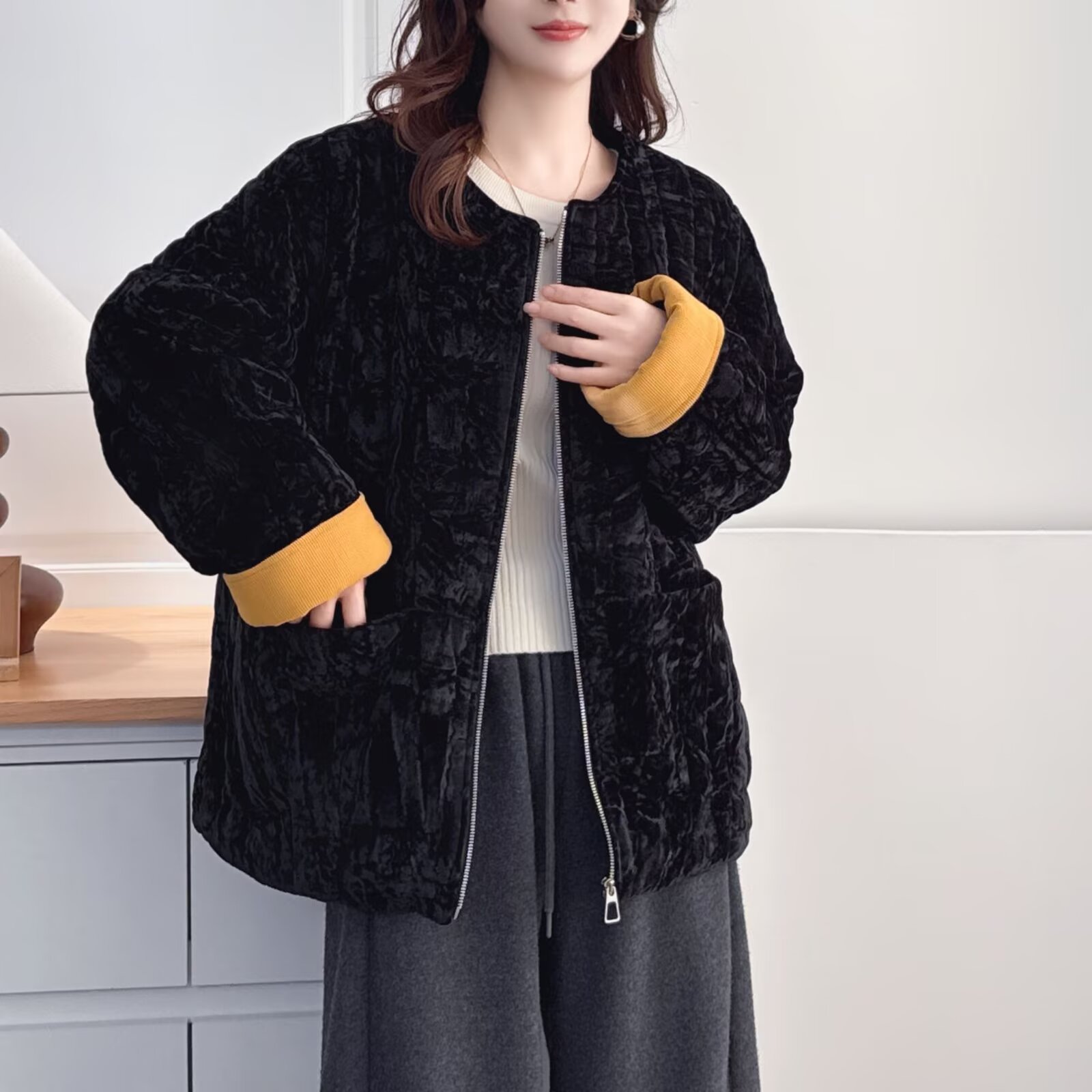 XXXXL Fashion Plus Size Women' - Women'S Fashion Parka บทวิจารณ์และราคา