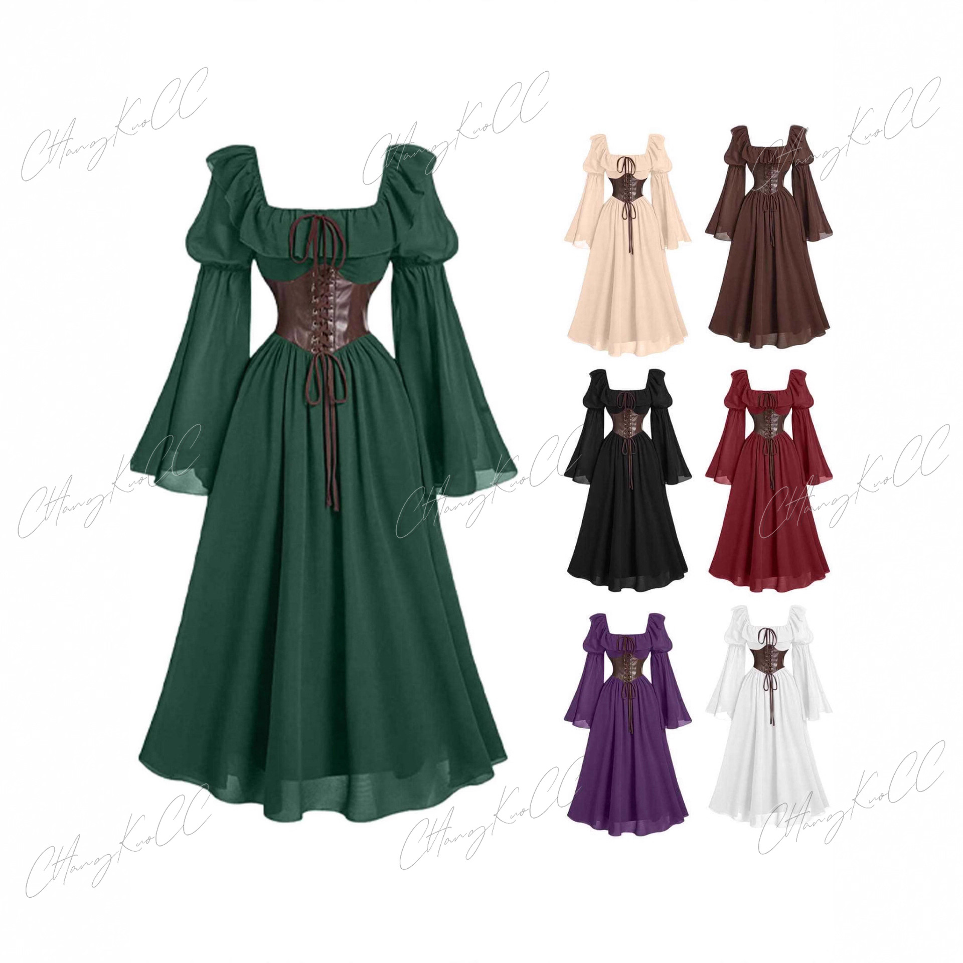 Renaissance Period Medieval Ne - Women'S Fashion Renaissance Period บทวิจารณ์และราคา