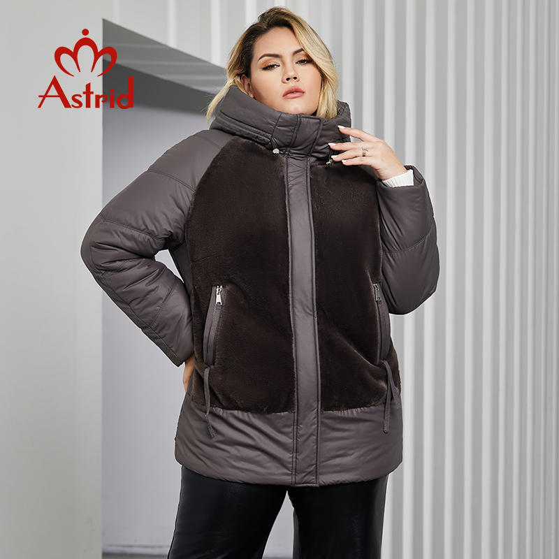Astrid Plus Size Winter Jacket - Women'S Fashion Parka บทวิจารณ์และราคา