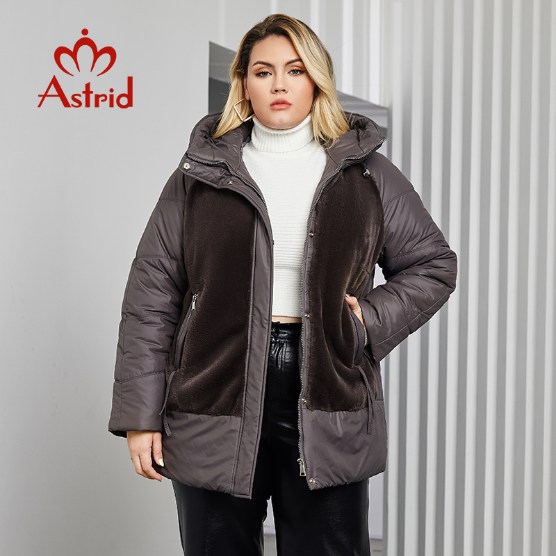 Astrid Plus Size Winter Jacket - Women'S Fashion Parka บทวิจารณ์และราคา