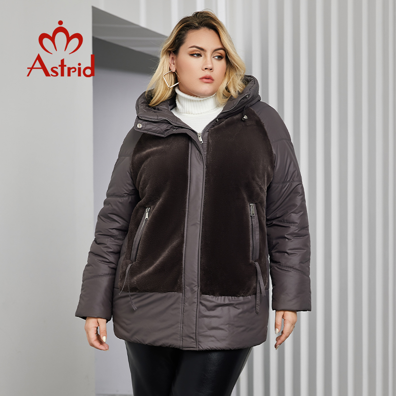 Astrid Plus Size Winter Jacket - Women'S Fashion Parka บทวิจารณ์และราคา