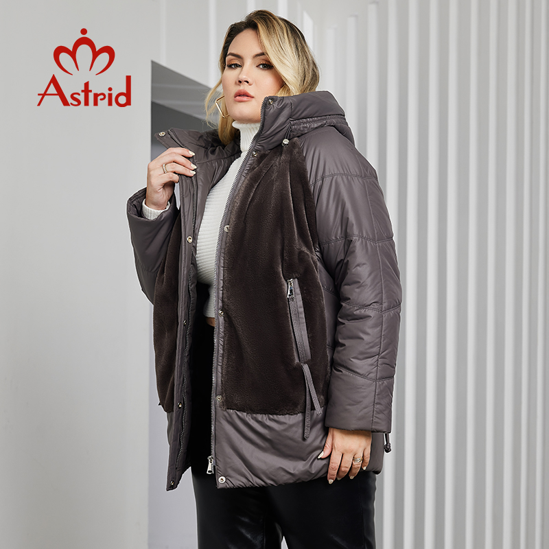 Astrid Plus Size Winter Jacket - Women'S Fashion Parka บทวิจารณ์และราคา