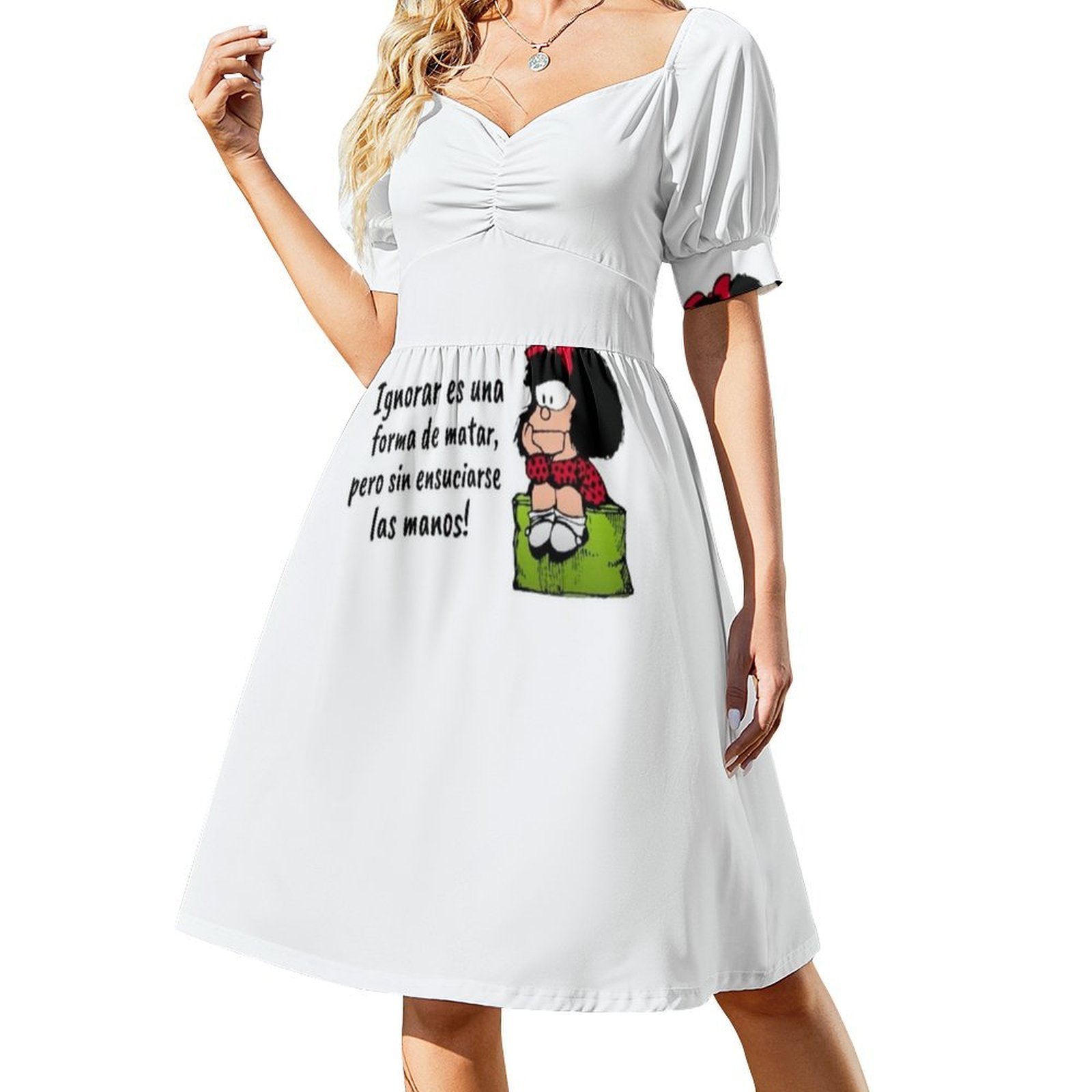 Spanish Quotes And Mafalda Com - Women Fashion Gown บทวิจารณ์และราคา