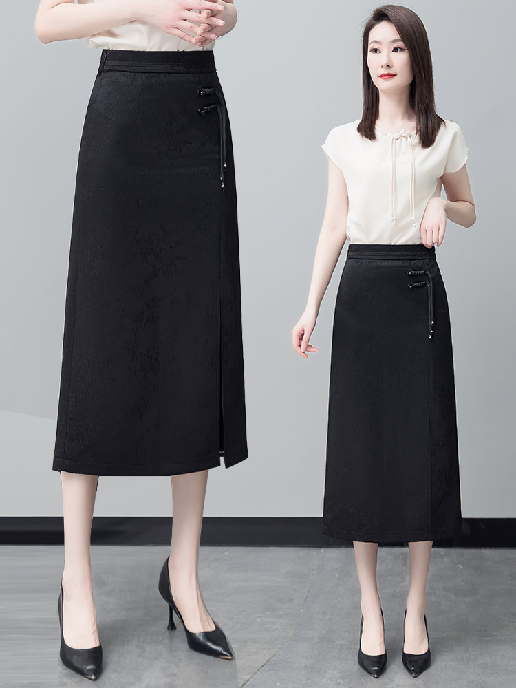 High Waist A-Line Midi Skirt W - A-Line Skirt Midi บทวิจารณ์และราคา