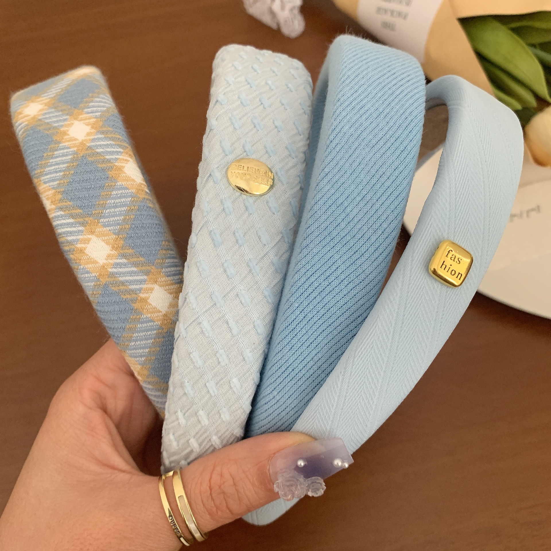 New Korean Style Sponge Headba - Women'S Fashion Labels บทวิจารณ์และราคา