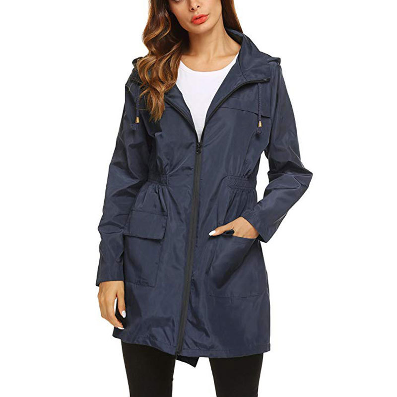 Women Fashion All Seasons Outd - Women'S Fashion Rain Jacket บทวิจารณ์และราคา
