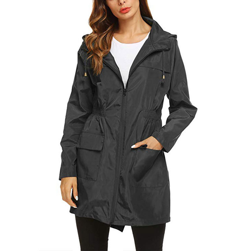 Women Fashion All Seasons Outd - Women'S Fashion Rain Jacket บทวิจารณ์และราคา