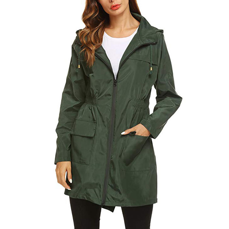 Women Fashion All Seasons Outd - Women'S Fashion Rain Jacket บทวิจารณ์และราคา
