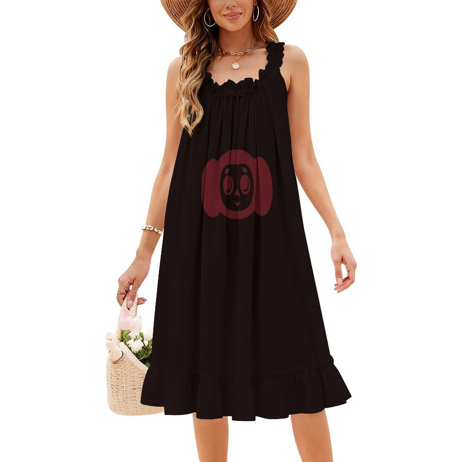 Cheburashka Cartoon Classic Bo - Women Fashion Gown บทวิจารณ์และราคา