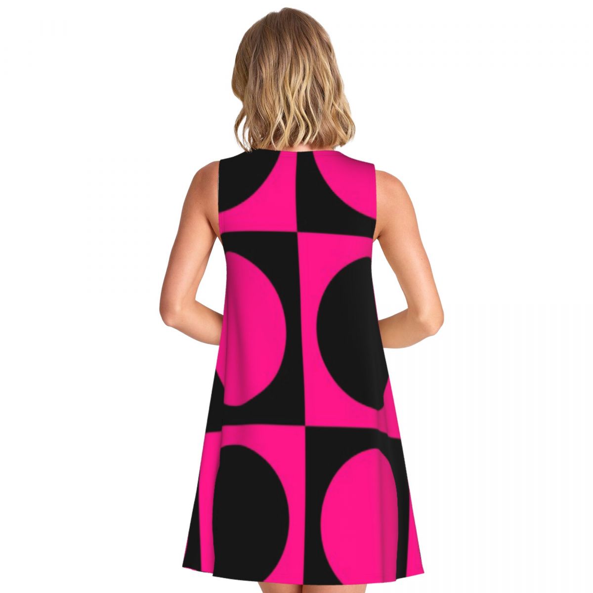 60s Pink Circle Mod Mondrian W - Women'S Fashion Of The 60S บทวิจารณ์และราคา