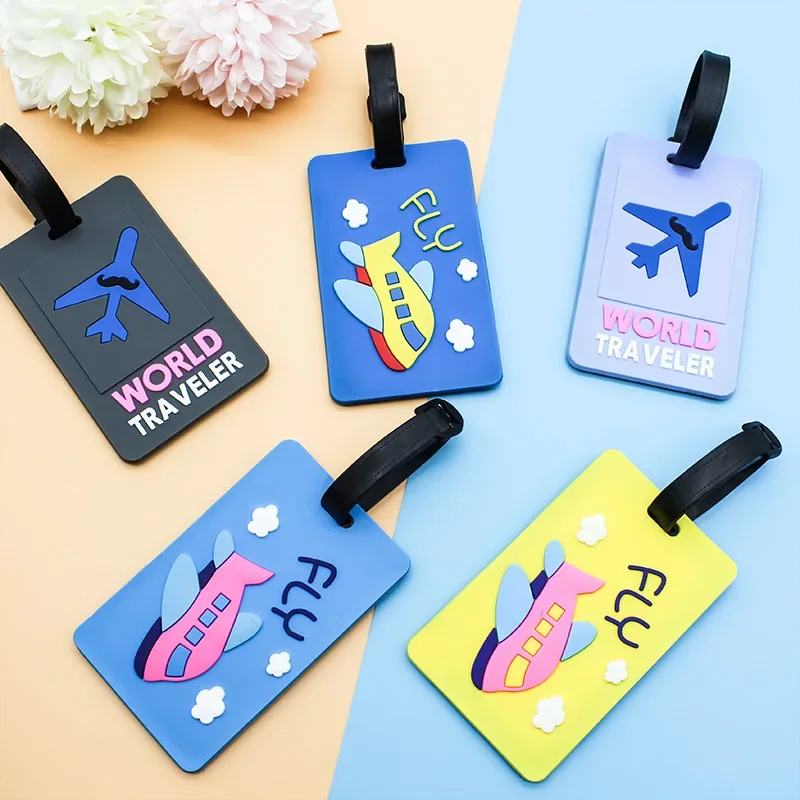 2024 PVC Cute Luggage Tags Tra - Women'S Fashion Labels บทวิจารณ์และราคา