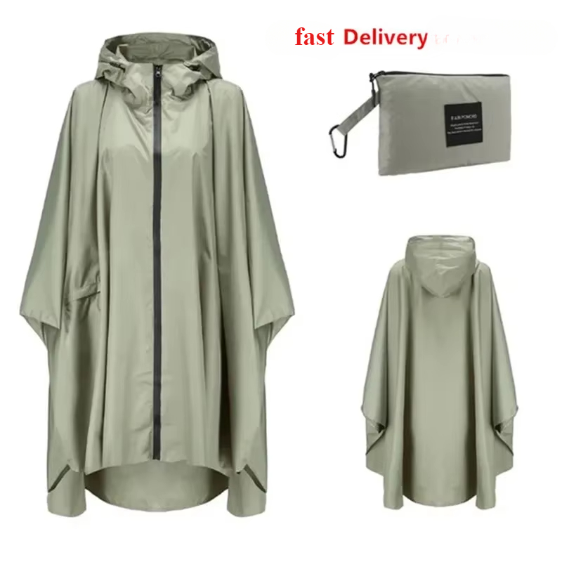 Nylon Motorcycle Adults Rainco - Women'S Fashion Rain Jacket บทวิจารณ์และราคา