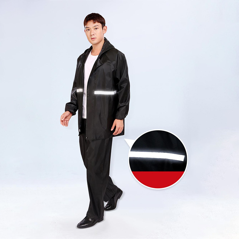 2pcs Hooded Coat & Pant Rain S - Women'S Fashion Rain Jacket บทวิจารณ์และราคา