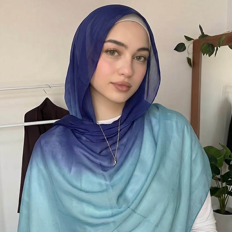 Fashion Muslim Hijab Ombre Sca - Women'S Fashion Gifts บทวิจารณ์และราคา