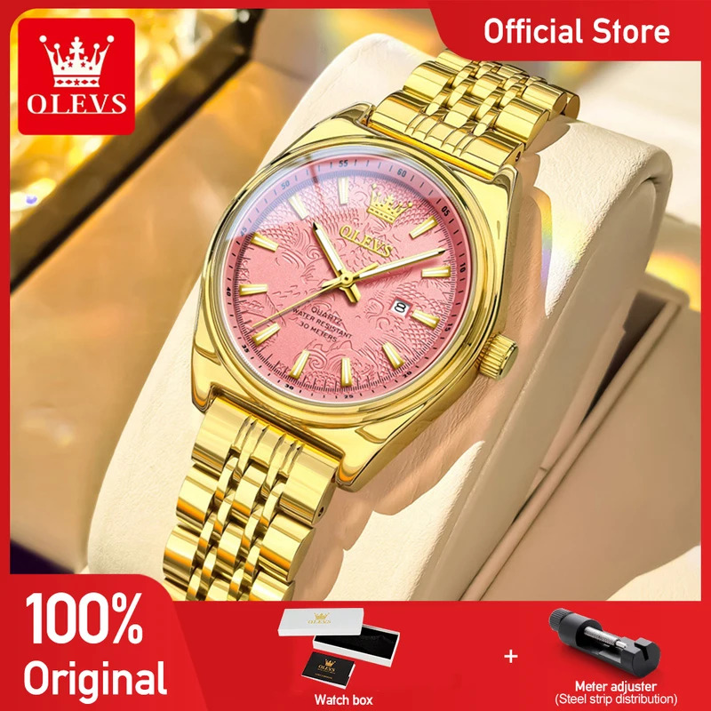 OLEVS New 3703 Watches Woman E - Women'S Fashion Gifts บทวิจารณ์และราคา