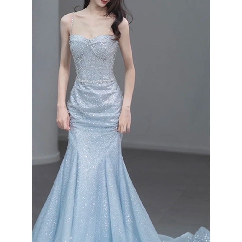 2026 Women's Blue Sexy Strap S - Women'S Fashion Middle Ages บทวิจารณ์และราคา