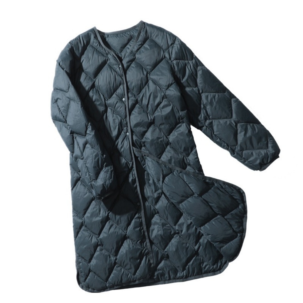 2024 New Warm O-neck Thin Park - Women'S Fashion Parka บทวิจารณ์และราคา