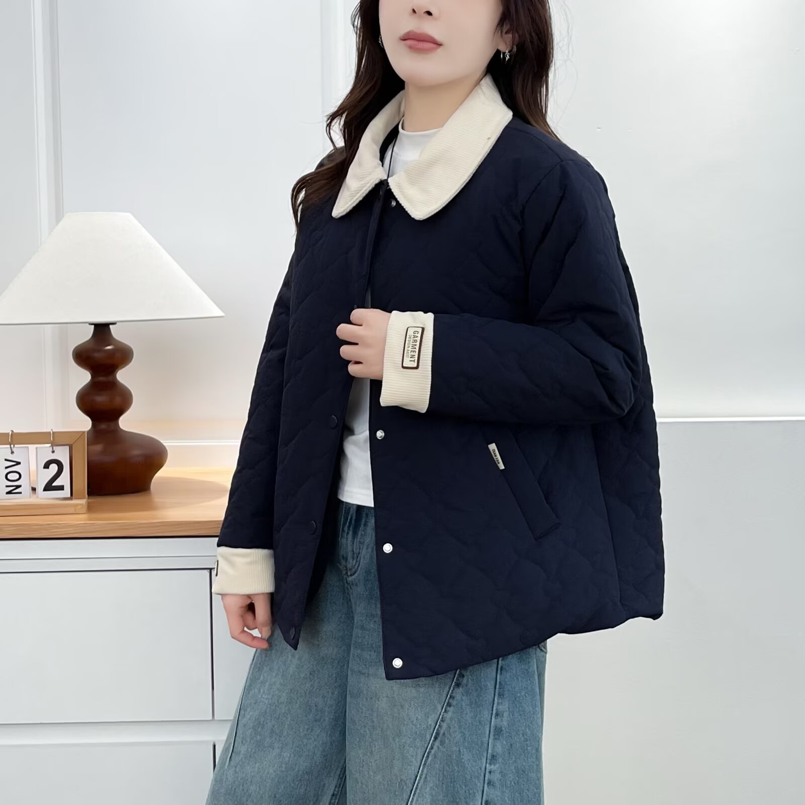 XXXXL Fashion Plus Size Woman  - Women'S Fashion Parka บทวิจารณ์และราคา