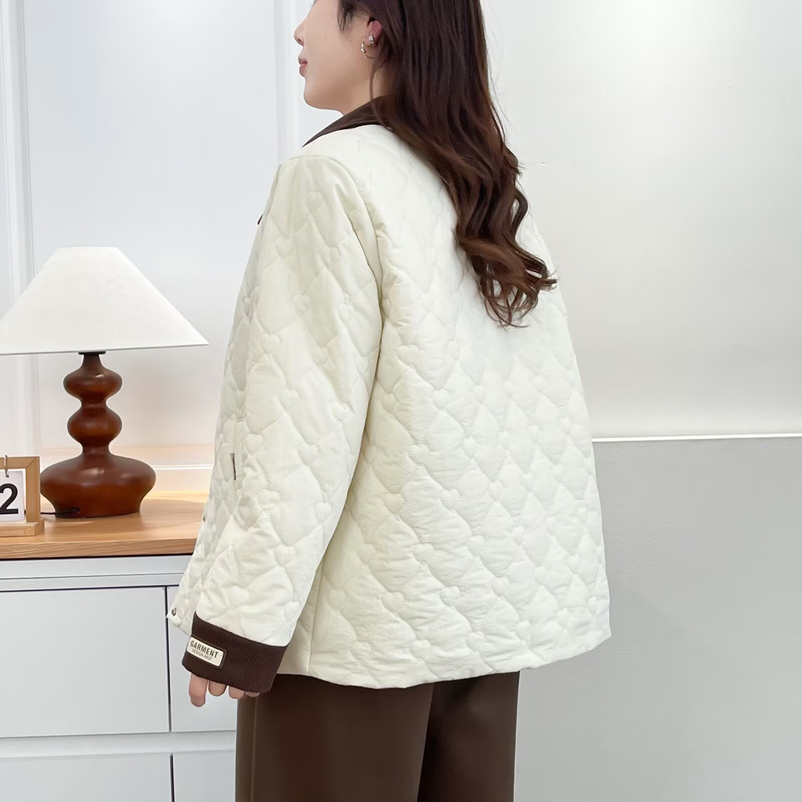 XXXXL Fashion Plus Size Woman  - Women'S Fashion Parka บทวิจารณ์และราคา