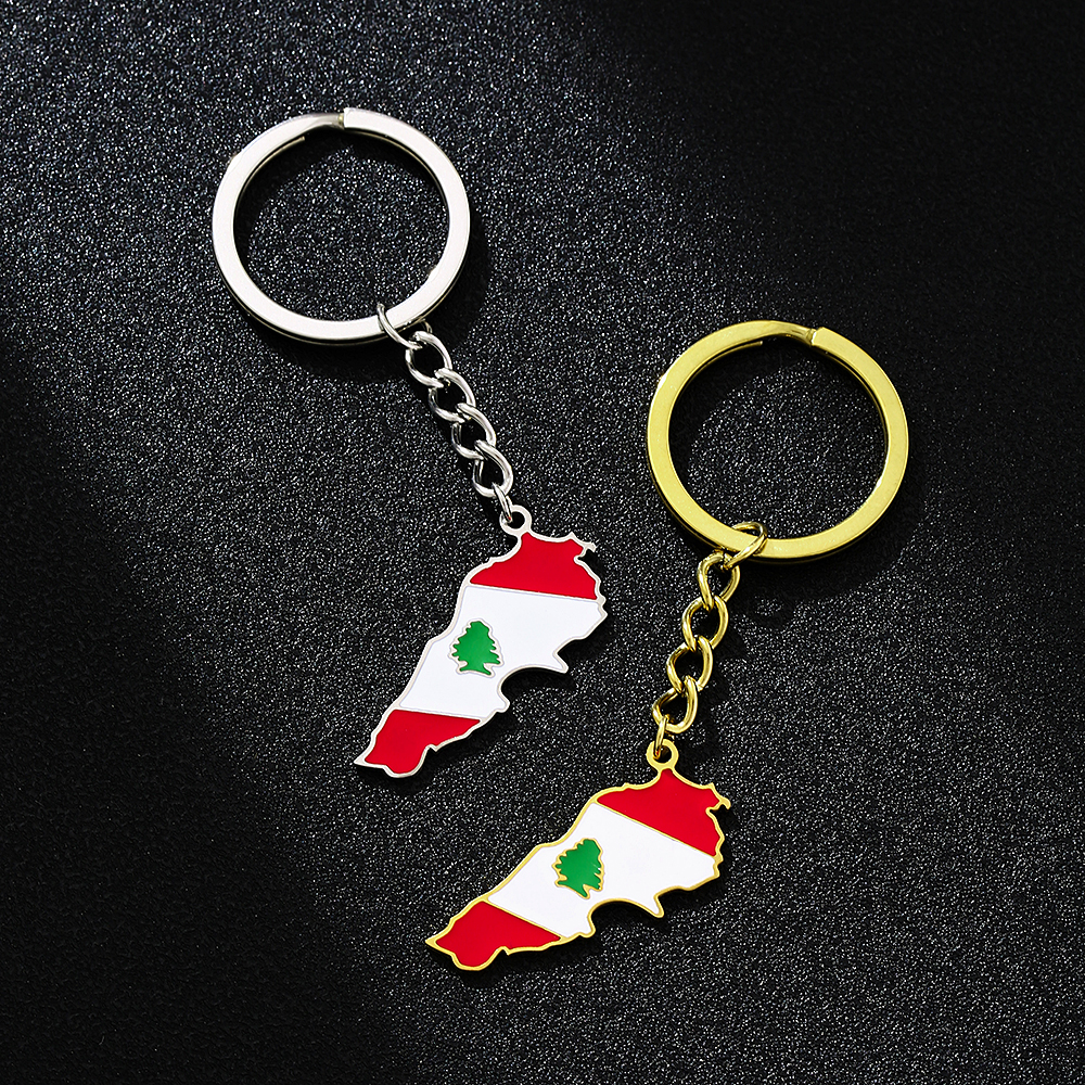 Fashion Lebanon Map Flag Key C - Women'S Fashion Guide บทวิจารณ์และราคา