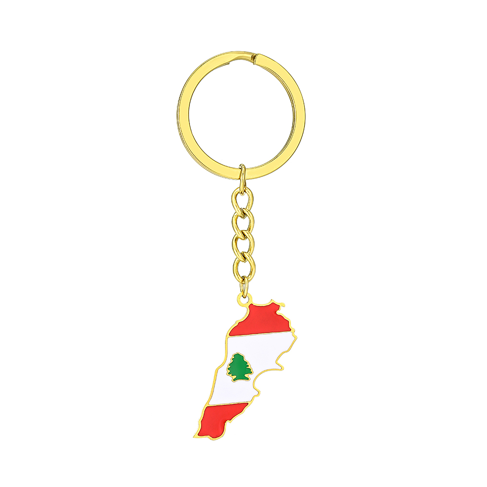 Fashion Lebanon Map Flag Key C - Women'S Fashion Guide บทวิจารณ์และราคา