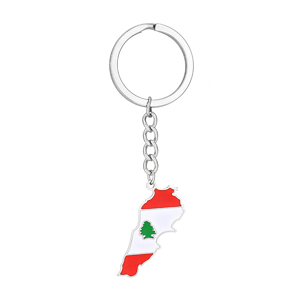 Fashion Lebanon Map Flag Key C - Women'S Fashion Guide บทวิจารณ์และราคา