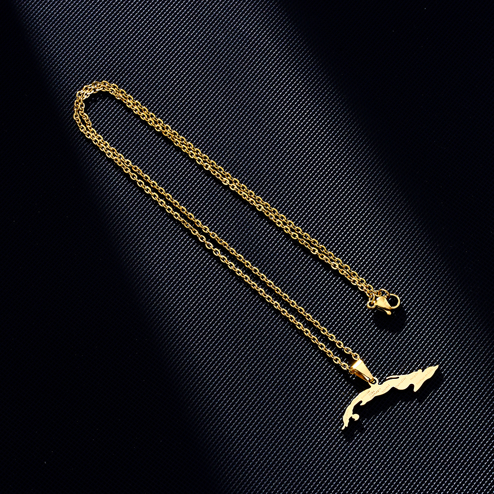Fashion Cuba Map City Pendant  - Women'S Fashion Guide บทวิจารณ์และราคา
