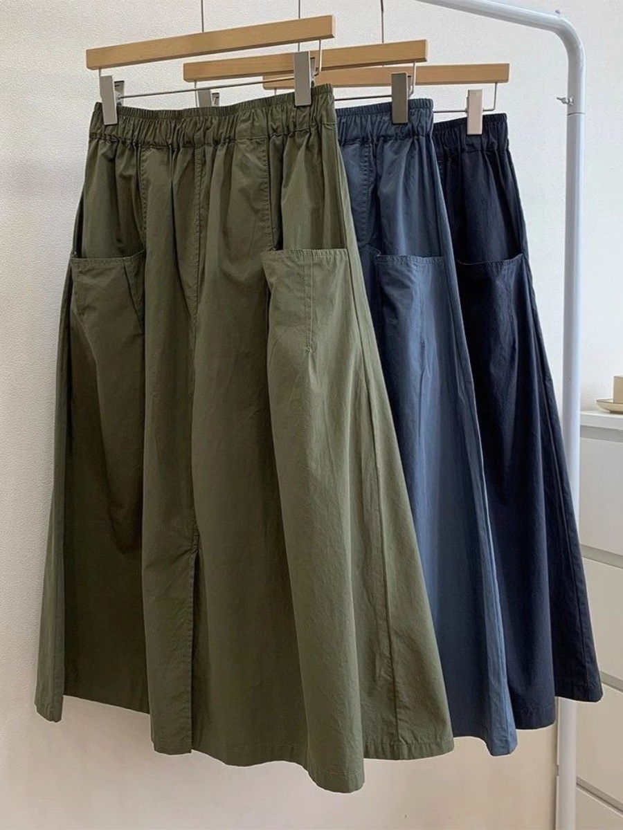 plus Size Women's A-Line Skirt - A-Line Skirt Midi บทวิจารณ์และราคา