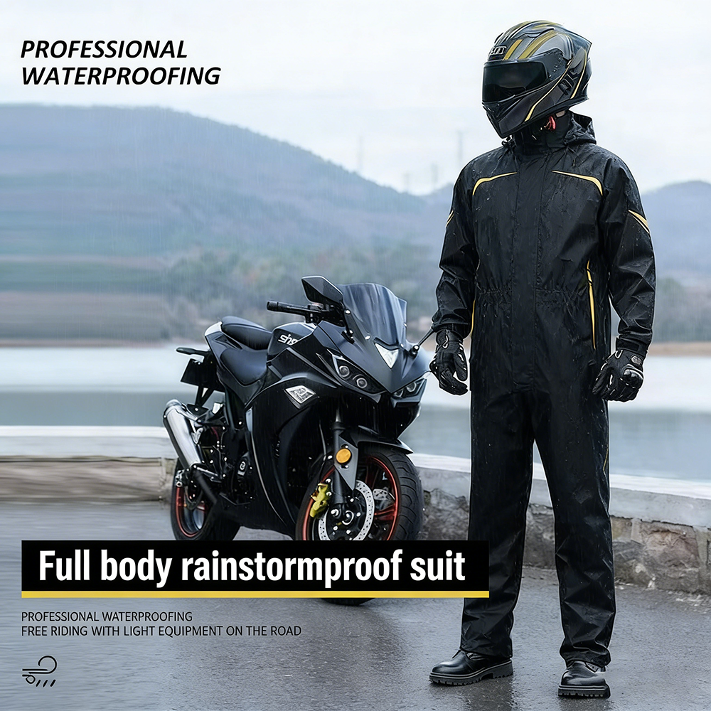 Motorcycle Rain Suit Men Women - Women'S Fashion Rain Jacket บทวิจารณ์และราคา