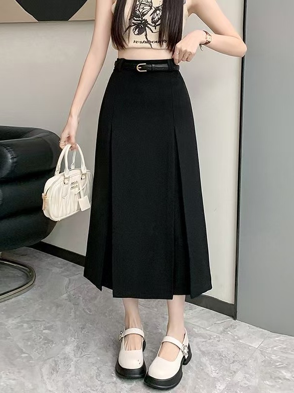 High Waist A-Line Skirt Suit S - A-Line Skirt Midi บทวิจารณ์และราคา